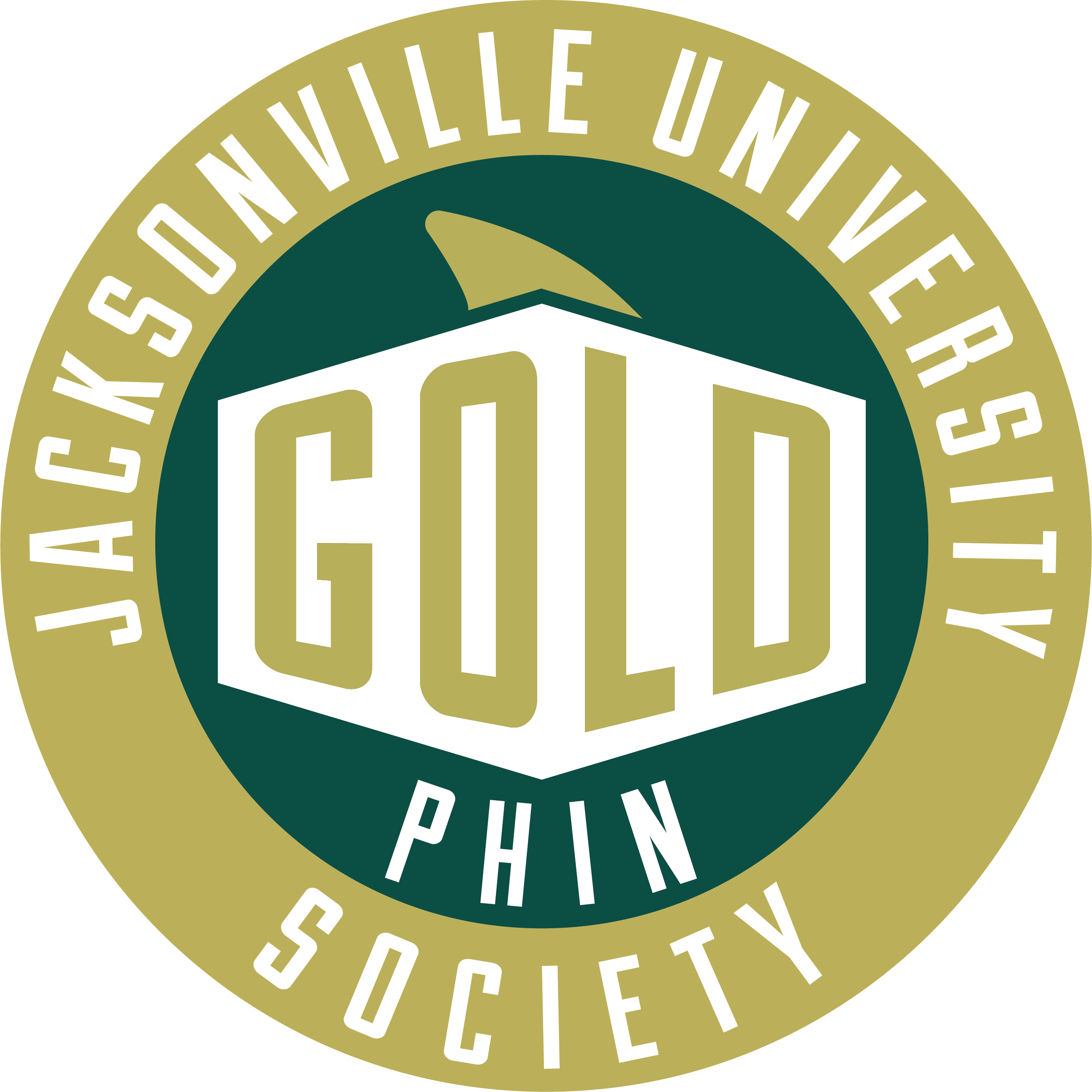 GOLD Phin Society Logo
