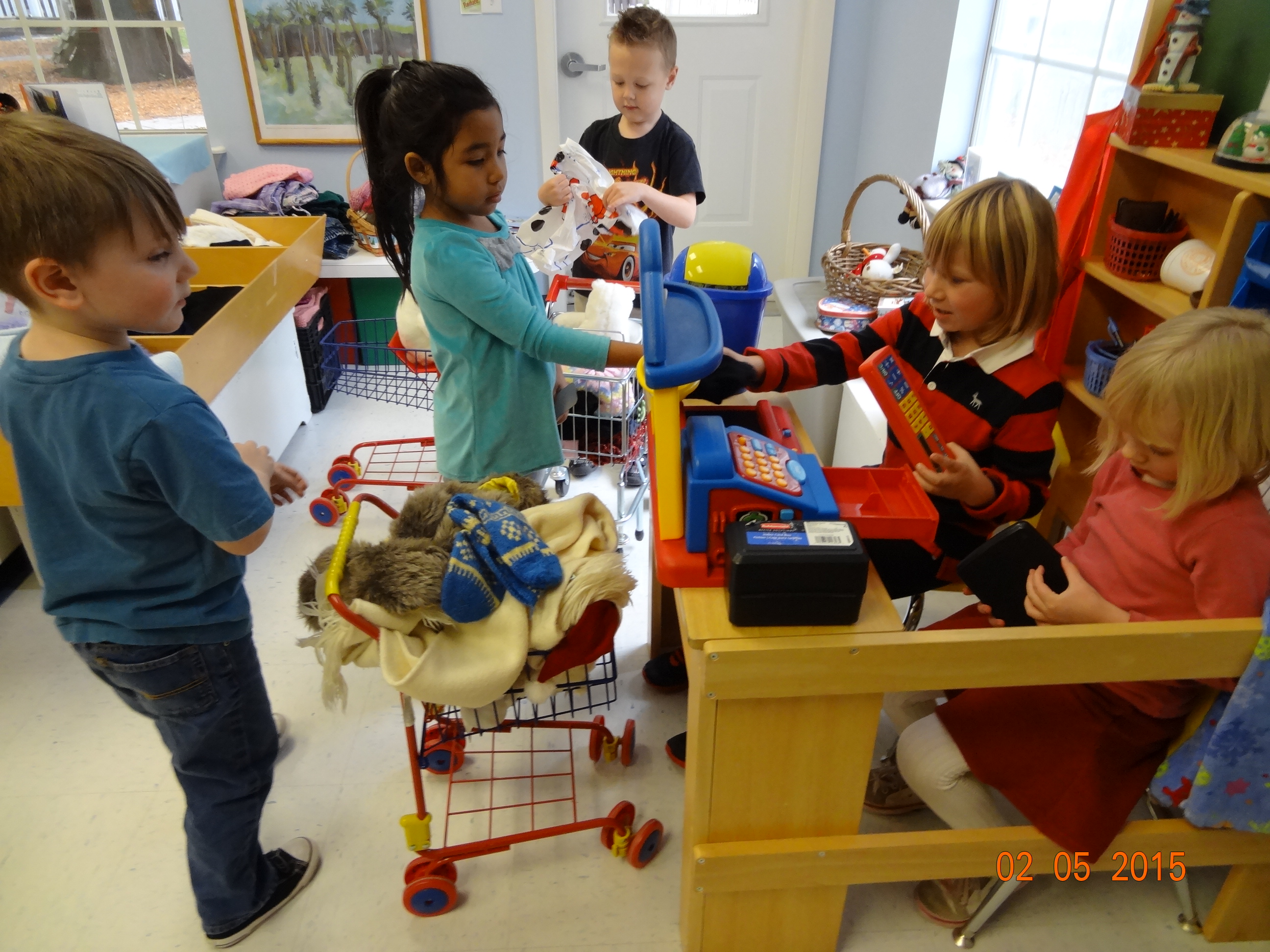 Wilma's kids playing